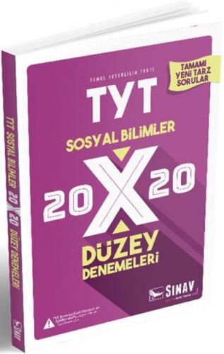 Sınav Dergisi Yayınları TYT Sosyal Bilimler 20x20 Düzey Denemeleri Sınav Dergisi