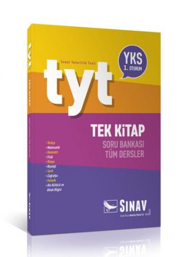 Sınav Dergisi Yayınları TYT Tüm Dersler Tek Kitap Soru Bankası Sınav D