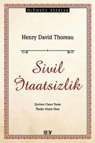 Sivil İtaatsizlik Henry David Thoreau