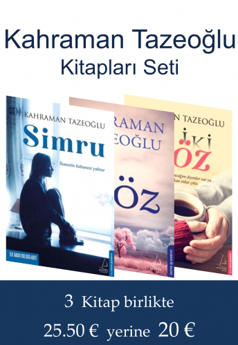 Kahraman Tazeoğlu Kitapları Seti