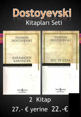 Dostoyevski 2 Kitap Seti