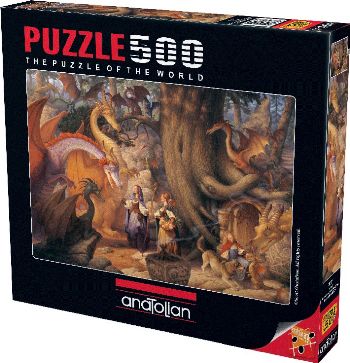 Sohbet Confabulation of Dragons (Puzzle 500) 3591 Scott Gustafson