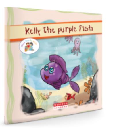 Story Time For Kids-Kelly The Purple Fish Winston Academy Kolektif