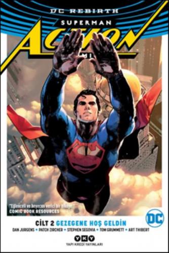 Gezegene Hoş Geldin - Superman Action Comics Cilt 2 Patch Zircher