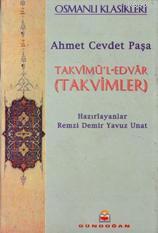Takvimü'l Edvar (takvimleri) Ahmet Cevdet Paşa