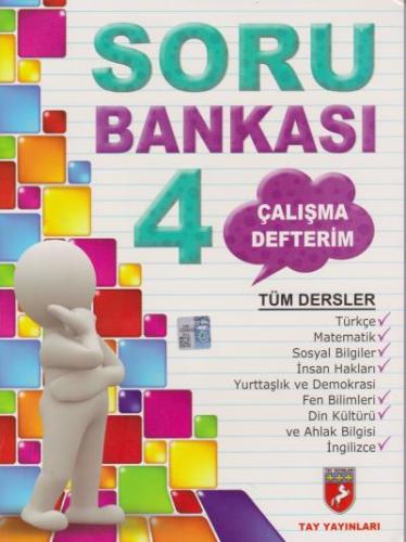 Tay Yayınları 4. Sınıf Tüm Dersler Soru Bankası Çalışma Defterim-YENİ 