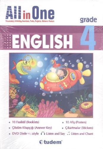 Tudem 4. Sınıf İngilizce All in One English Grade-4 Komisyon