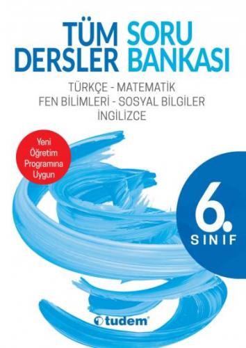 Tudem Yayınları 6. Sınıf Tüm Dersler Soru Bankası Tudem Kolektif