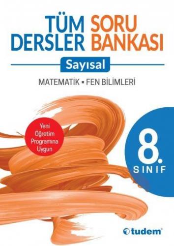 Tudem 8. Sınıf Tüm Dersler Soru Bankası-Sayısal-YENİ Tudem Yayınları K