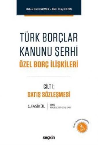 Türk Borçlar Kanunu Şerhi İlkay Engin