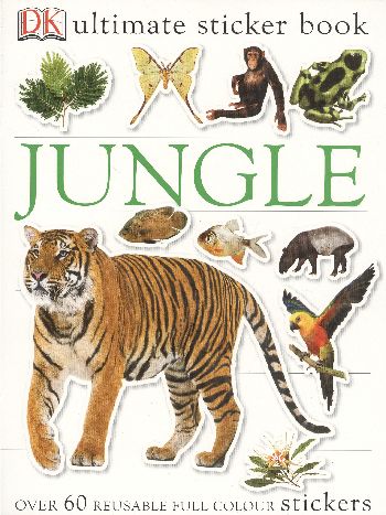 Ultimate Sticker Book Jungle Kollektif