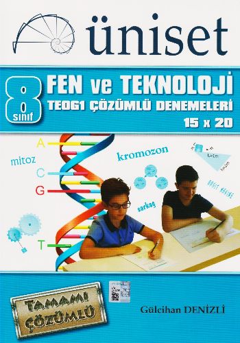 Üniset 8. Sınıf Fen ve Teknoloji TEOG1 Çözümlü Denemeleri 15x20