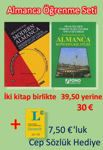 Almanca Öğrenme Seti - 1