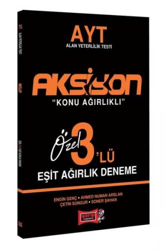 Yargı Yayınları AYT Aksiyon Eşit Ağırlık 3’lü Deneme