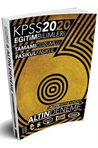 2020 KPSS Eğitim Bilimleri 6 ALTIN Çözümlü Fasikül Deneme Benim Hocam 