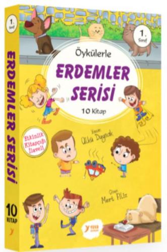 1. Sınıf Öykülerle Erdemler Serisi Seti (10 Kitap Takım)