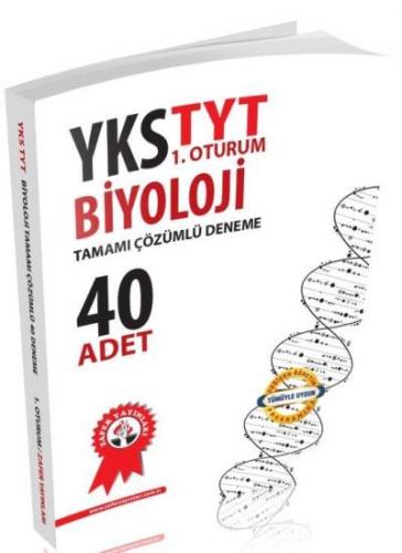 Zafer YKS TYT Biyoloji Tamamı Çözümlü 40'lı Deneme Zafer Yayınları Kom