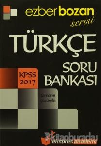 2017 Kpss Ezberbozan Serisi Türkçe Soru Bankası