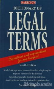 Barron's Dictionary of Legal Terms