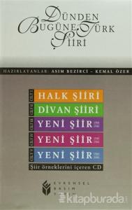 Dünden Bugüne Türk Şiiri 5 Cilt Takım Şiir Örneklerini İçeren CD