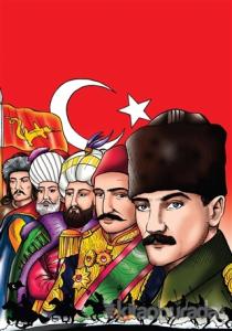 Şanlı Türk Devletleri Hun İmparatorluğun'dan Türkiye Cumhuriyeti'ne
