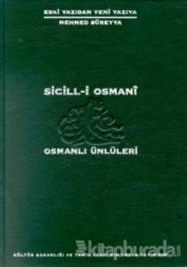 Sicil-i Osmani Osmanlı Ünlüleri 6 Cilt Takım