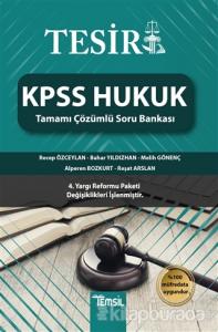 Tesir KPSS Hukuk Tamamı Çözümlü Soru Bankası