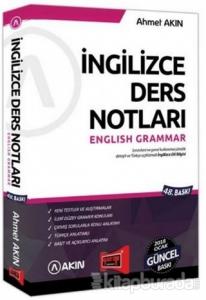YDS İngilizce Ders Notları English Grammar