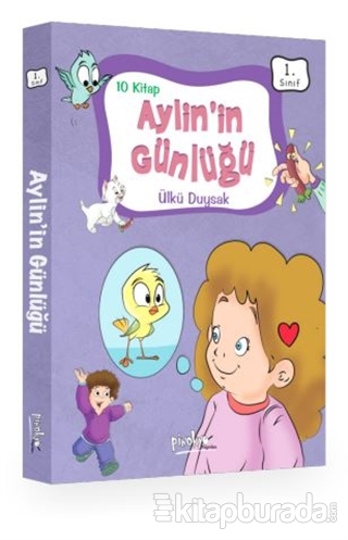 1. Sınıf Aylin'in Günlüğü Serisi (10 Kitaplık Set) Ülkü Duysak