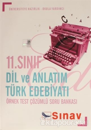 11.Sınıf Dil ve Anlatım Türk Edebiyatı Örnek Test Çözümlü Soru Bankası