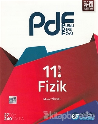 11. Sınıf Fizik PDF Planlı Ders Föyü