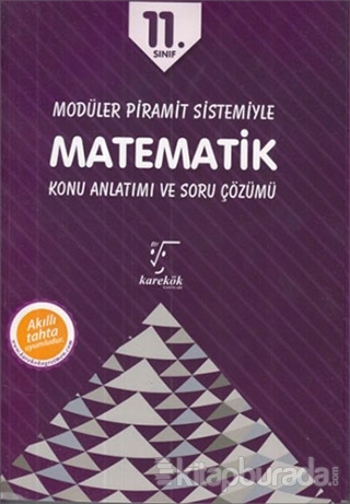 11. Sınıf Modüler Piramit Sistemiyle Matematik Konu Anlatımı ve Soru Ç