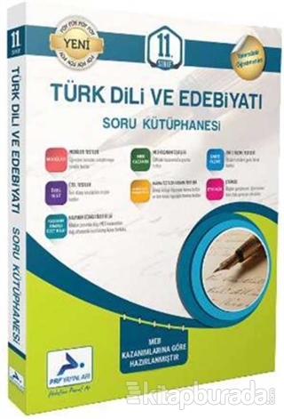 11. Sınıf Türk Dili ve Edebiyatı Soru Kütüphanesi