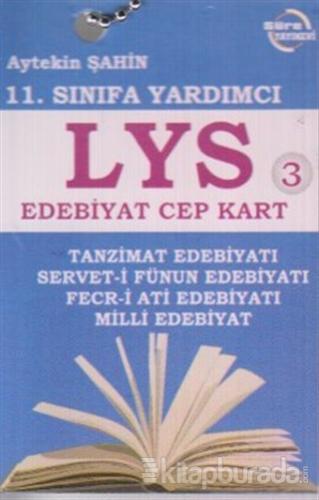 11. Sınıfa Yardımcı LYS Edebiyat Cep Kart 3