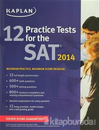 12 Practice Test For The Sat 2014