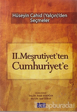 2. Meşrutiyet'ten Cumhuriyet'e