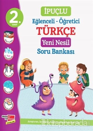 2. Sınıf İpuçlu Eğlenceli - Öğretici Türkçe Yeni Nesil Soru Bankası Ko