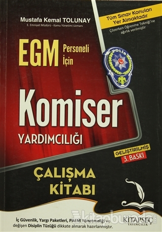 2016 EGM Komiser Yardımcılığı Çalışma Kitabı