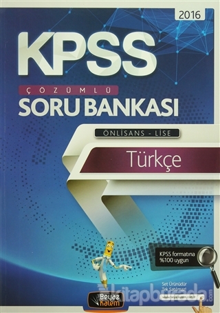 2016 KPSS Önlisans-Lise Çözümlü Soru Bankası Seti (5 Kitap Takım)
