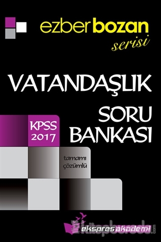 2017 KPSS Ezberbozan Serisi Vatandaşlık Tamamı Çözümlü Soru Bankası Zo