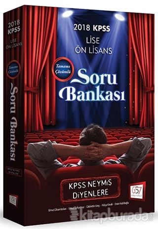 2018 KPSS Lise Ön Lisans Tamamı Çözümlü Soru Bankası Umut Cihan Arslan