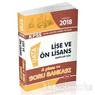 2018 KPSS Lise ve Önlisans Hedef A Pluss Soru Bankası