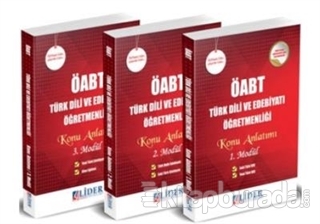 2018 ÖABT Türk Dili ve Edebiyatı Öğretmenliği Konu Anlatımlı Set