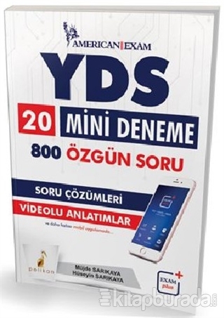2018 YDS 20 Mini Deneme 800 Özgün Soru