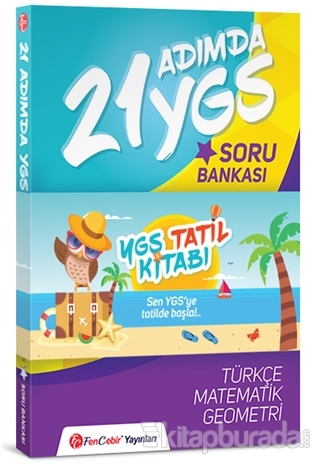 2018 YGS 21 Adımda Türkçe Matematik Geometri Soru Bankası