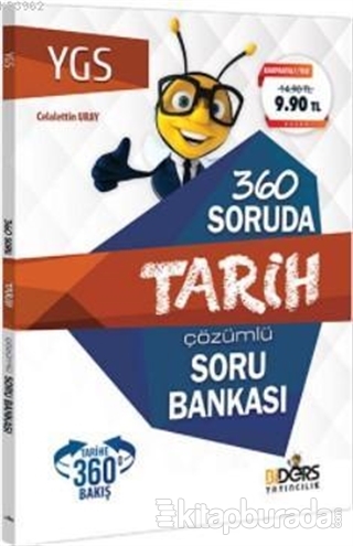 2018 YGS 360 Soruda Tarih Çözümlü Soru Bankası Celalettin Uray