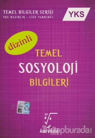 2018 YKS Temel Sosyoloji Bilgileri Dizinli Ahmet Sezgin