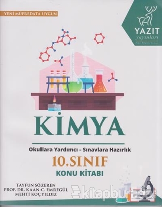 2019 10. Sınıf Kimya Konu Kitabı Tayfun Sözeren