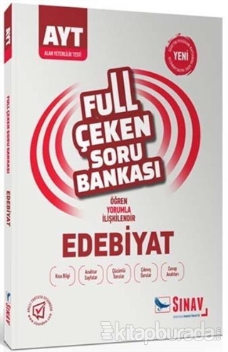 2019 AYT Edebiyat Full Çeken Soru Bankası Kolektif