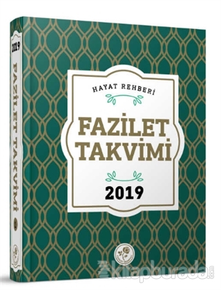 2019 Fazilet Takvim - Yurtiçi 7.Bölge Ciltli Kollektif